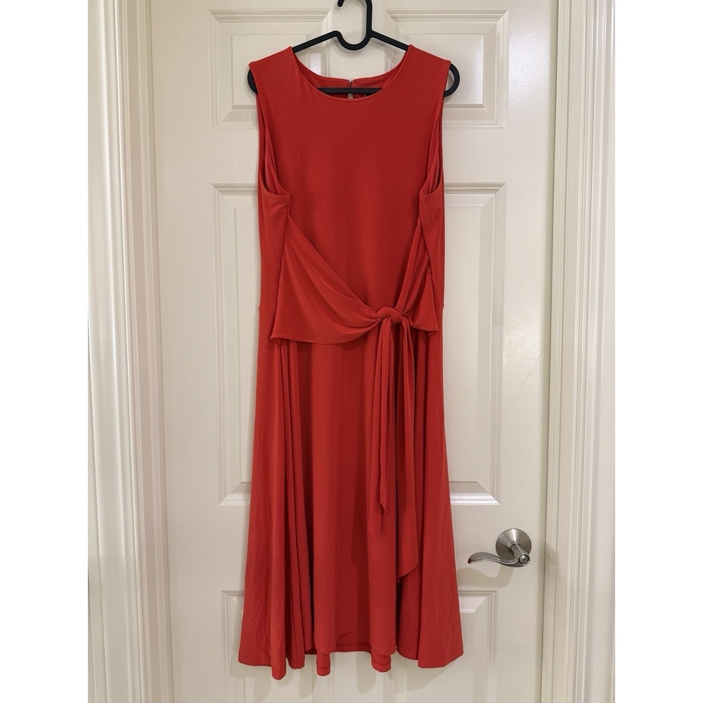 anne klein women orange dress size L